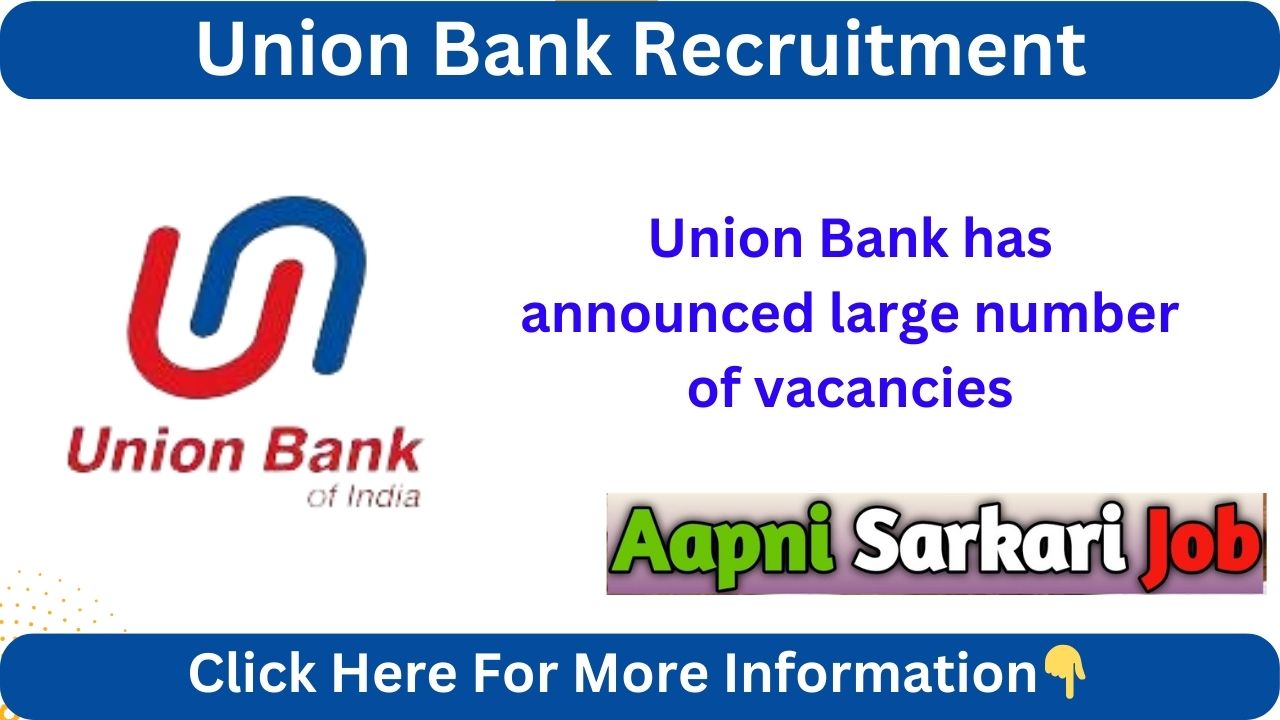 Union Bank of India Recruitment