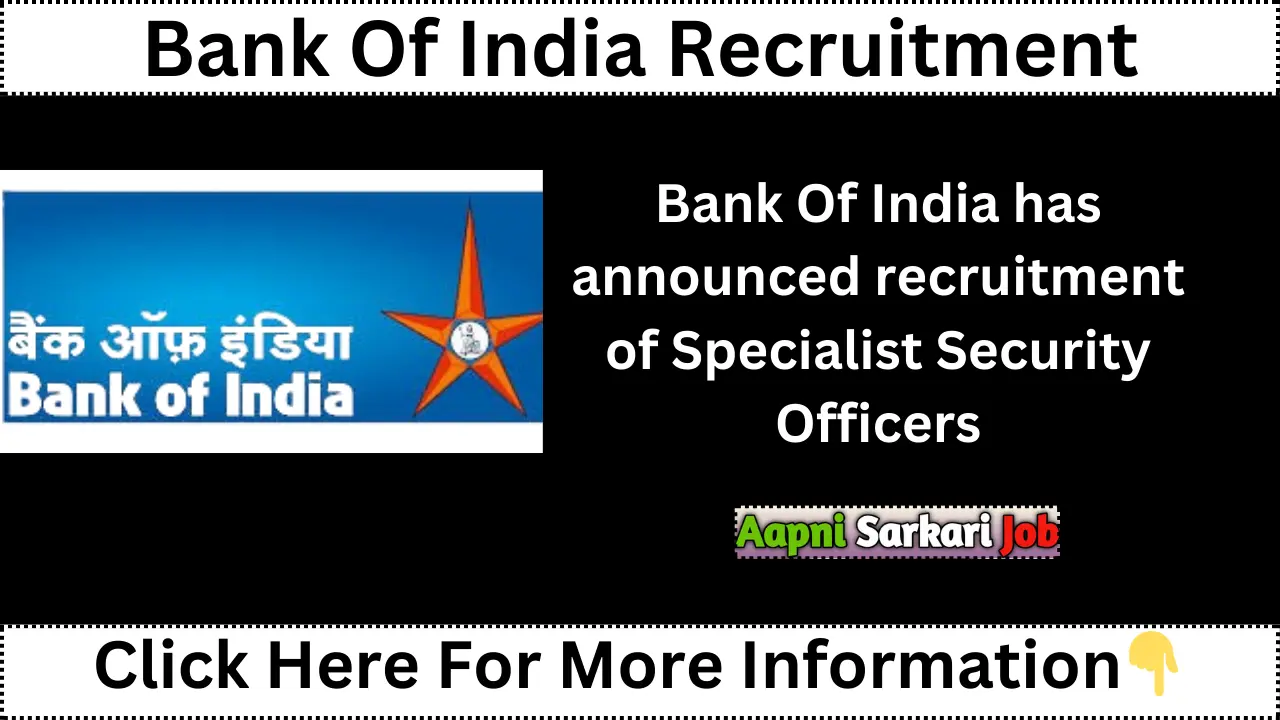 BOI Recruitment of Security Officer