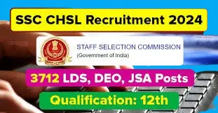 SSC CHSL Recruitment 2024