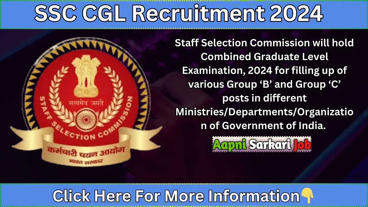 SSC CGL Recruitment 2024