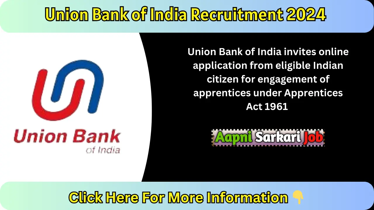 Union Bank of India Recruitment 2024