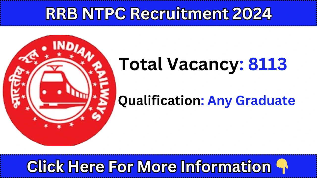 RRB NTPC Recruitment 2024