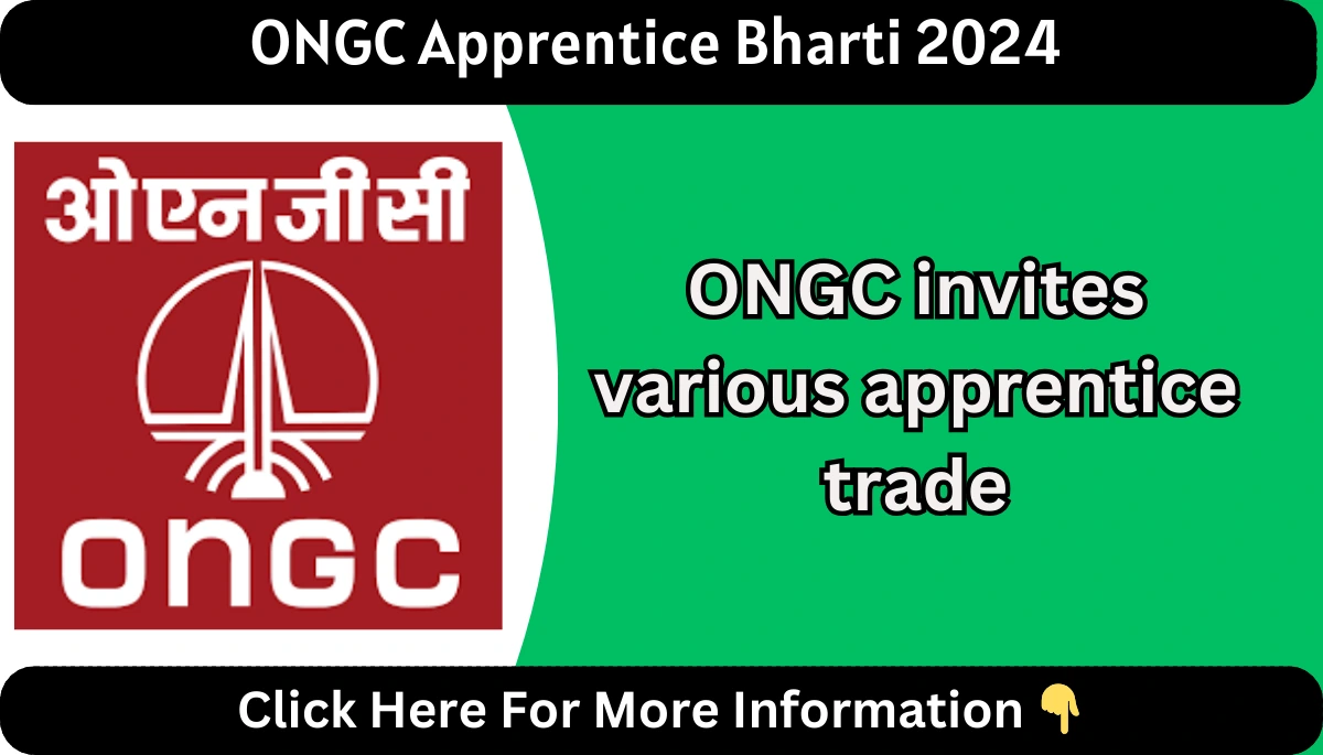 ONGC Apprentice Bharti 2024