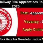 Eastern Railway RRC Apprentices Recruitment 2025