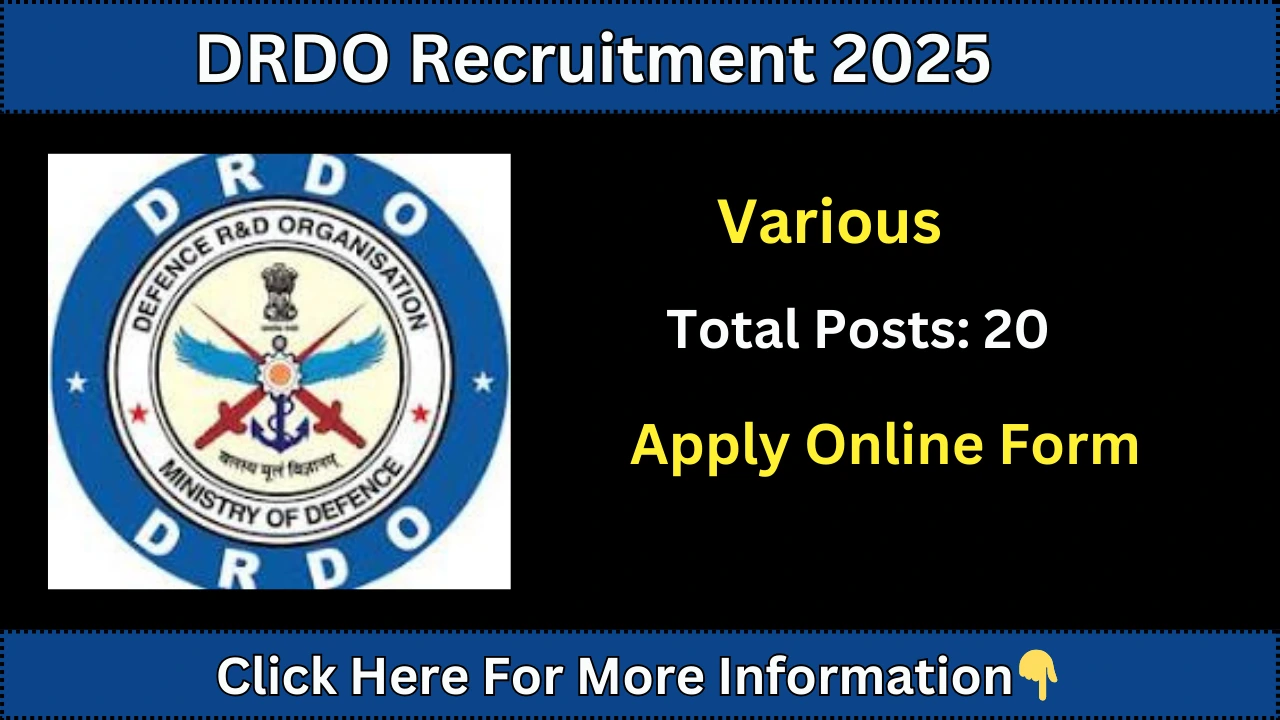DRDO Recruitment 2025