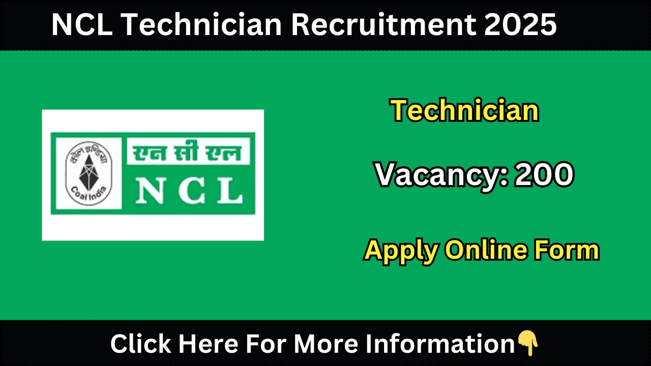 NCL Technician Recruitment 2025