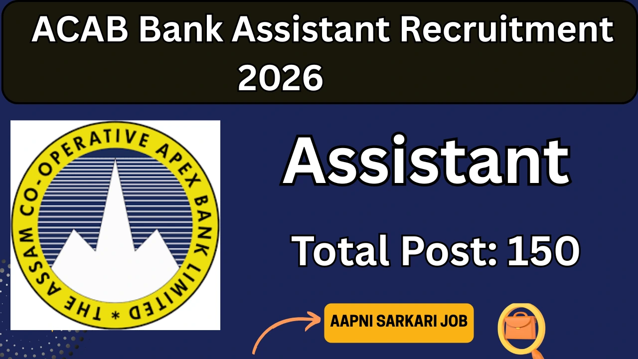 ACAB Bank Assistant Recruitment 2026