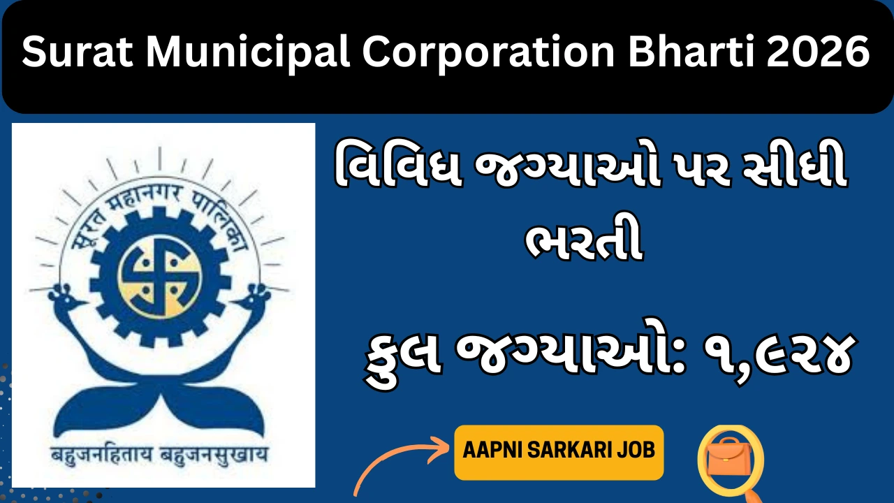 Surat Municipal Corporation Bharti 2026
